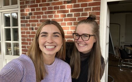 Selfie Johanna Julia quer